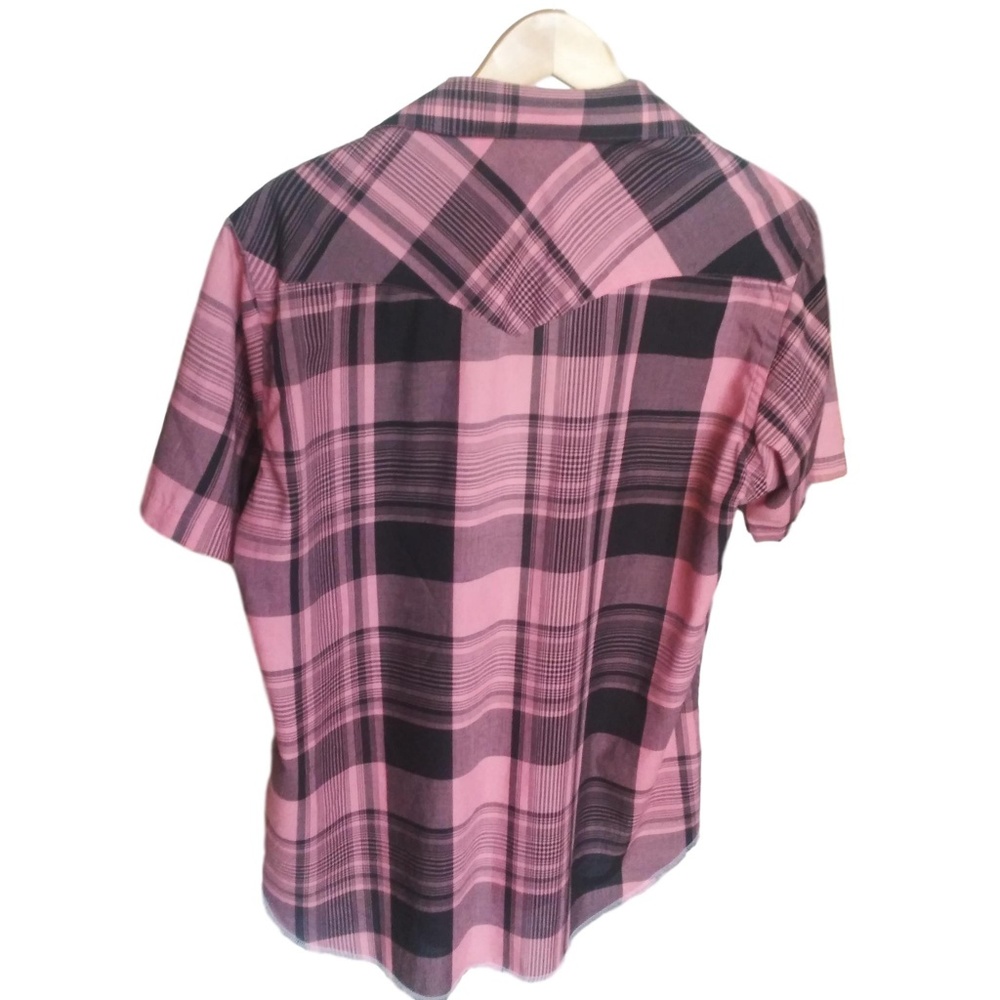 Cowboy Cut - Regular Fit Wrangler Snap Up - Plaid - Picture 2 of 6